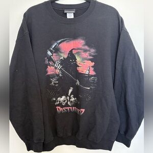 Disturbed crewneck sweatshirt